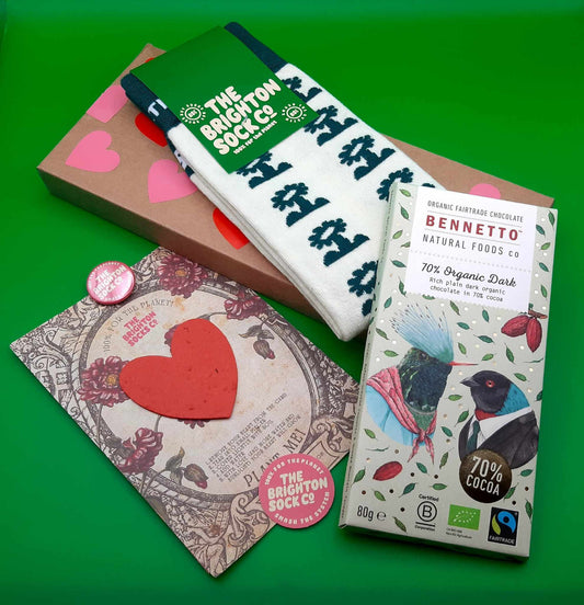 The 'Love Can Save The World' gift box